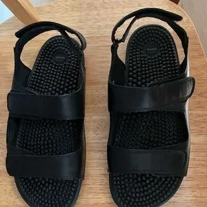 Kenkoh | Shoes | Kenkoh Black Massage Sandal Sz 9 4 Nwot  display picture 2